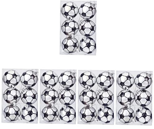 TOPBATHY 30 STK Weihnachtsschmuck Weihnachtsdekorationen Christbaumschmuck Weihnachtskugel-Ornamente Christbaumkugeln Kugel hängende Dekoration Weihnachtskugel-Anhänger- Plastik Weiß