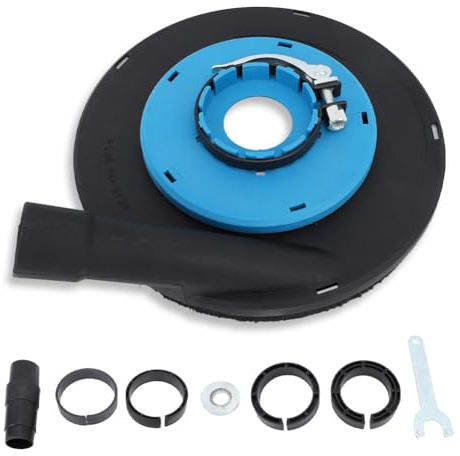 Carter Aspiration Meuleuse 230 mm - Capot de Protection Meuleuse pour Meuleuse d'angle 9 Pouces