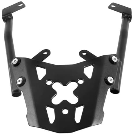 DFFMQSJ Kompatibel mit KTM 390 Adventure KTM 390 ADV 20-24 Motorrad-Gepäckträger, Gepäckträgerhalterung, Topcase-Halterung, Stützhalterung, Heckgepäckträger mit 2-teiligem reflektierendem Gepäcknetz