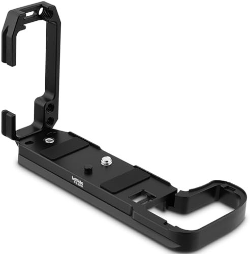 LEFTFOTO Z6III L Bracket Holder L - Plate for Nikon for Z5 Z6 Z7 Z6II Z7II Z6III,Vertical Shooting Quick Release Plate Compatible with Arca/RRS,Side Plate Stretching 17mm or removed