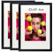 42x59.4cm Bilderrahmen, Rahmen aus holz,Frame 42x59.4cm,MDF-Rahmen Wand Bilderrahmen Moderner Fotorahmen,Schwarz,Perfekt zum Verschenken