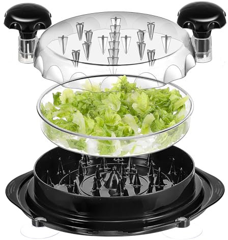 Coolty Hähnchen-Zerkleinerer,Sichtbar Chicken Shredder mit Starkem Saugnapf-Sockel, kann zum Schneiden von Hähnchen, Schweinefleisch, Rindfleisch und Sogar Gemüse Verwendet Werden (Schwarz)