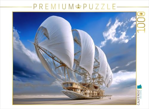 Puzzle · Schwingen aus Licht und Stoff | Großsegler des Himmels mit filigranem Aufbau · 1000 Teile · Lege-Größe 64 × 48 cm · CALVENDO Puzzle
