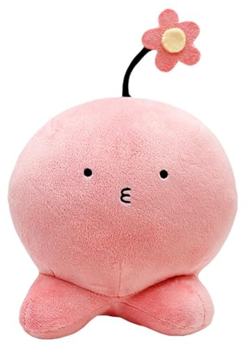 YLEAFUN Takopii Plüschkissen Anime Charakter Takopii Plüschkissen pp Baumwollfüllung 26CM Schlafzimmer Rucksack Anhänger, Geburtstagsgeschenk für Freunde