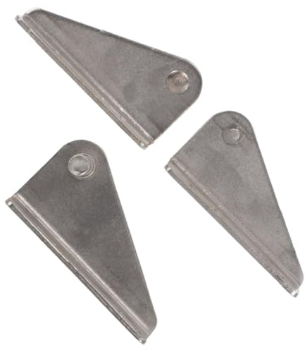 EXAOMBLE - Bisagras de puerta de congelador (3 piezas, aptas para pequeños congeladores y combinados, nevera para uso doméstico
