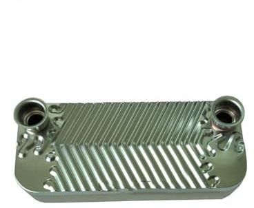 Tool Accessories Gas Boilers Spare Part Secondary Heat Exchange Plate Heat Exchanger for Compatible with Daewoo Gas Wall Hanging Furnace Replacement