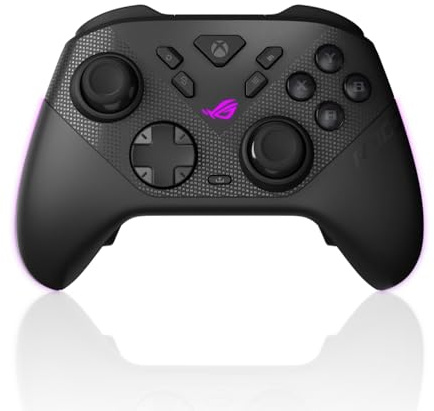 Cutesliving ROG Raikiri II Controller wireless con joystick TMR, frequenza di polling 1000Hz su PC, trigger dual-mode, connettività Tri-Mode, batteria fino a 50H per Xbox Series X|S, PC, ROG Ally