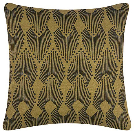 Pad Kissenhülle Flair, 40 x 40 cm, olive, Größe Kissen:40 x 40 cm