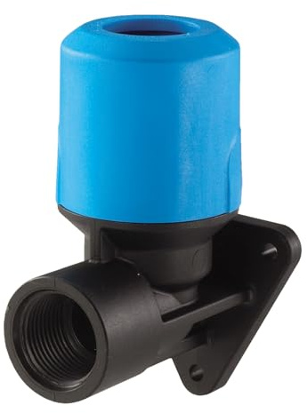 SPEEDFIT MDPE 25mm x 1/2 Wallplate Elbow - UGPWB2514 - Pack of 2