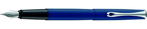 DIPLOMAT - Tintenroller Esteem Blau Matt - Schick und elegant - 5-Jahre-Garantie - Blau Matt