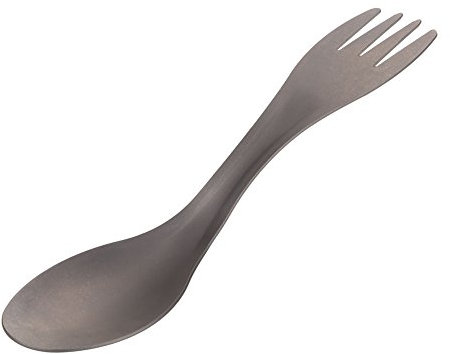 Cuchara tenedor cubiertería ultraligera de titanio spork para camping acampada senderismo picnic viaje deporte al aire libre, El Mejor Juego de Cubiertos para Camping y Actividades al Aire Libre