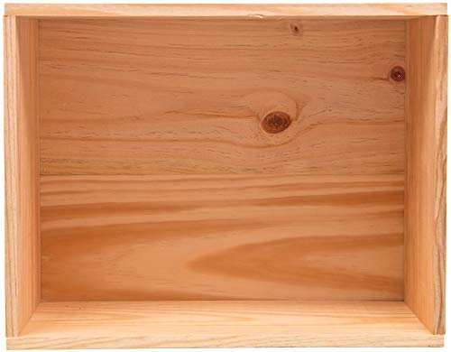 Mabouteille - Etagère en Bois Format Caisse de Vin - Rangement et décoration (équivalent 6 Bouteilles) - A l'unité