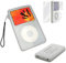 BestforYou Silikon-Schutzhülle für Apple iPod Classic 80 GB, 120 GB und 6. Generation 160 GB, inklusive Displayschutzfolie und Trageband, Weiß