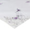 heimtexland ® Tischdecke Schmetterling Lila Weiß Tisch Deko Bestickt Butterfly Serie Mitteldecke 85x85 Typ680