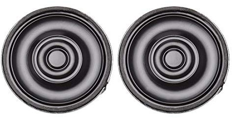 N/D 0,5 W 16 Ohm, microfono altoparlante interno magnetico, altoparlante 36 mm, 2 pezzi