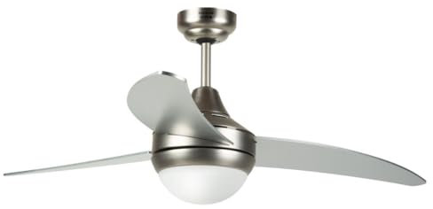 Taurus fresko 3B Ventilador de Techo, 60 W, Metal, 3 Velocidades, Metálico
