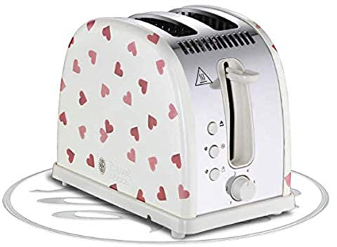 Russell Hobbs 28340 Emma Bridgewater Pink Hearts 2 Slice Toaster