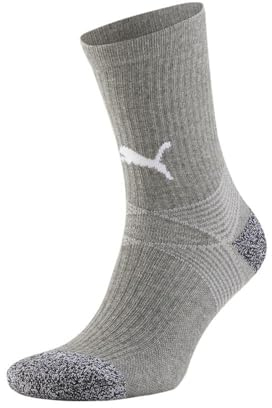 PUMA teamLIGA Training Socken Herren grau weiß Gr 4 (43-46)