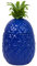 Talking Tables Blue Pineapple Ice Bucket with Lid-Premium Drinks Trolley Accessories for Bar Retro Stainless Steel Wine Bottle Cooler, Classy Party Decoration for Table, BLUEBUCKET