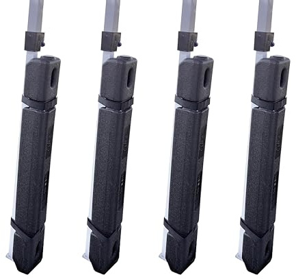 US Weight Four 15 lb. Ingot Canopy Weights Secure Tents, Canopies, and Umbrellas at Outdoor Events – 60 lb