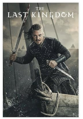 THEGIS The Last Kingdom TV-Serie Leinwand-Poster, Wandkunst, Dekor, Bild, Gemälde für Wohnzimmer, Schlafzimmer, Dekoration, ungerahmt, 60 x 90 cm