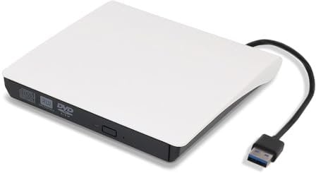 Youyijia External CD DVD Drive USB 3.0 Portable DVD/CD +/-RW Burner Player External Slim Drive For Laptop Desktop PC Macbook Windows