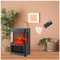 PoêLe à Gaz Effet Flamme Trois Secondes De Chauffage Rapide, Trois Niveaux De RéGlage, Fausse CheminéE, avec TéLéCommande, éCran Tactile Chauffage Electrique Effet Cheminee