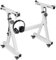 BQKOZFIN Z Shaped Keyboard Stand, Heavy Duty Piano stand, Adjustable Height & Width Digital Piano Support with 4 Rolling Wheels, Fits 54-88 Key Electric Pianos (White)