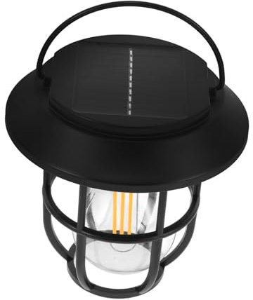 PAMINGONO Lanterne Solaire Multifonctionnelle Pour Camping Éclairage Extérieur Rechargeable Lampe De Tente Pratique Et Pour Randonnée Et Jardin