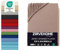 Spannbettlaken 180x200-200x220 cm für Wasserbetten & Boxspringbetten – Jersey 100% Baumwolle für Matratzen bis 35 cm Höhe, Bettlaken in Übergröße Nougat