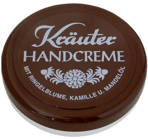 Kräuter Handcreme 100ml – Intensive Pflege mit Ringelblume, Kamille & Mandelöl – Schützende & schnell einziehende Formel für geschmeidige Hände