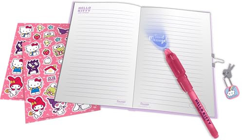 Kids Licensing - Diario con Bolígrafo Mágico Hello Kitty & Friends