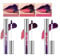 FeatherLock Magic Peel-Off Lip Stain Kit - 12Hr Waterproof Tint, Vegan Formula with Botanical Extracts, Travel-Size Tubes in 3 Nude Shades (11cm/20g)
