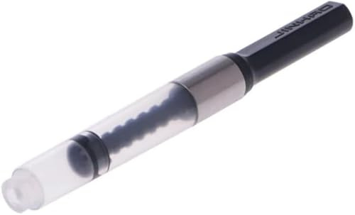 Black Universal Fountain Pen Ink Converter Standard Push Piston Fill InkAbsorber and Deft Writing and Correction Supplies Ink Well for Dip Pen, Fountain Pens, Refills, Pens