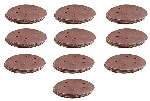 Hook/Loop Sanding Abrasive Discs Orbital DA Palm Sander 100 PK 150mm Mixed Grit
