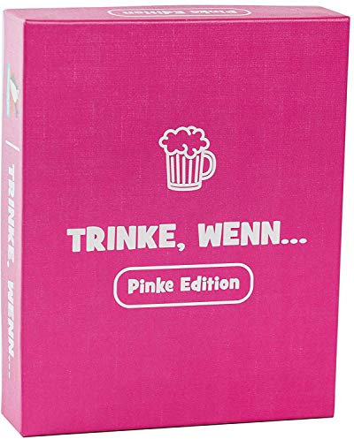 Spielehelden Trinke, wenn.. Pinke Edition - Trinkspiel für deinen Mädelsabend – Tolles Partyspiel und lustige Frauen – Das Must-Have Party Zubehör für tolle Gespräche als Wichtelgeschenke
