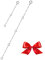 GinoMay Sterling Silver Necklace Extenders Chain Set of 2 Pcs Pack 2 4 - Solid 925 Sterling Silver Fine Chain Dianty Durable Adjustable