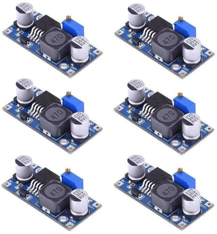 ARCELI 6 STÜCKE DC-DC Buck Converter Voltage Regulator Power Supply Module, 3.0-40 V to 1.5-35 V Power Supply Step Down Module