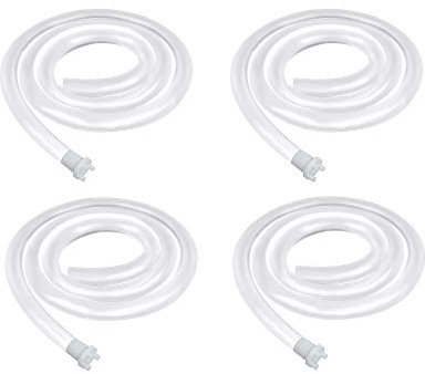 Manguera de tubo de silicona de repuesto para bomba de botella de agua, alta compatibilidad para la mayoría de bombas de agua potable automáticas de carga USB eléctrica, sin BPA, 4 por paquete