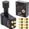Premium X Rocket Quad LNB PXR-QS Sat 4 Teilnehmer 3° Grad Multifeed Slim HDTV HD FULLHD 3D 4K UltraHD UHD + 8 F-Stecker