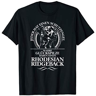 Rhodesian Ridgeback Schutzengel Hund Hundespruch T-Shirt