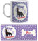 Kembilove Taza de Café de Perro Doberman Personalizada con Nombre – Taza de Desayuno Razas de Perro – Taza de Café y Té Mascota – Taza de Cerámica Impresa – Tazas de Perro Doberman