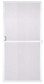 empasa Insektenschutz Fliegengitter Tür Alurahmen FLEX PLUS flächenversetzt, individuell kürzbarer Selbstbausatz in weiß, braun oder anthrazit