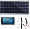 Earnmore 300W Kit Panel Solar Portátil, Panel Solar Flexible Cargador Solar monocristalino para la energía Solar al Aire Libre, embarcaciones, Camping, caravanas o autocaravanas-60a Controller