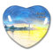 Kühlschrankmagnet Kroatien Porec, Kühlschrank-Aufkleber, Kollektion, dekorativer Magnet, Reise-Souvenir, Herzform, Kristallglas