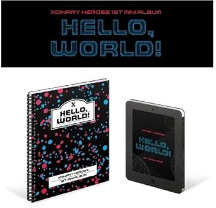 Dreamus Xdinary Heroes – Hello, World | (1. Mini-Album) CD + gefaltetes Poster [zufällige Version]
