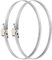 neverest® Profi Schlauchschellen 2 set Edelstahl Rohrschellen 80 mm Schlauchschelle mit Schneckenantrieb Bandschelle Schlauchklemme für Trockner, Abluftschlauch, Aluflexschlauch, Abluftventilator