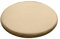 ZIBENE Stuhlkissen Rund 40cm, Barhocker Sitzkissen Rund 40c4m Durchmesser, Waschbar Sitzpolster Stuhl Rund Wasserdicht Leder Bezug, Memory-Schaumstoff Stuhlauflagen KüChenstuhl Beige