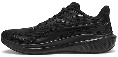 Puma Skyrocket Lite Adult Unisex Straßen-Laufschuh, BLACK-COOL DARK GRAY, 40.5