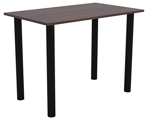 AKKE Esszimmertisch 70 cm x 50 cm Esstisch Kleiner Tisch Küchentisch Schreibtisch Dining Table Esszimmermöbel Schwarze Beine